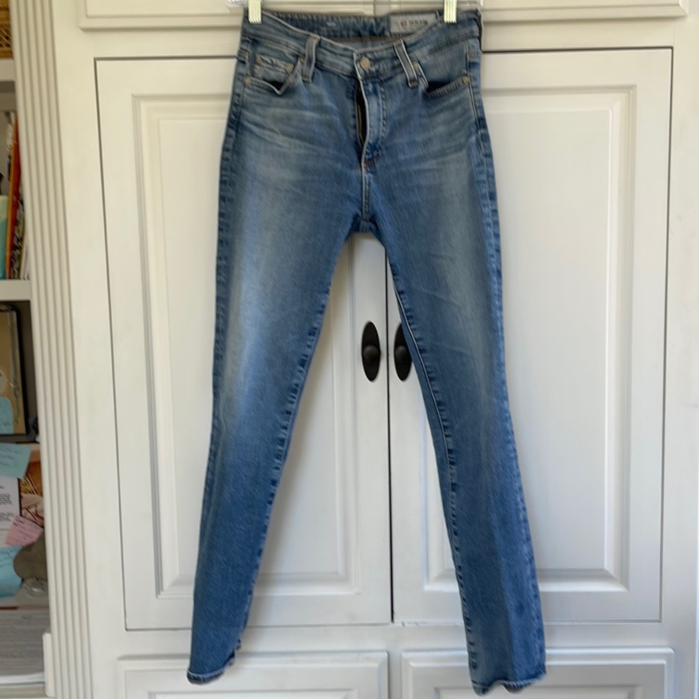 Adriano Goldschmidt The Mari AG-ED Denim Jeans Blue 26 Regular EUC High Rise